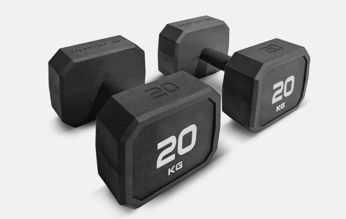 Physical RBX Studio Rubber Dumbbells