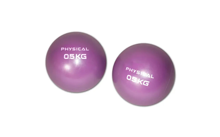 Physical Weighted Soft Pilates Balls