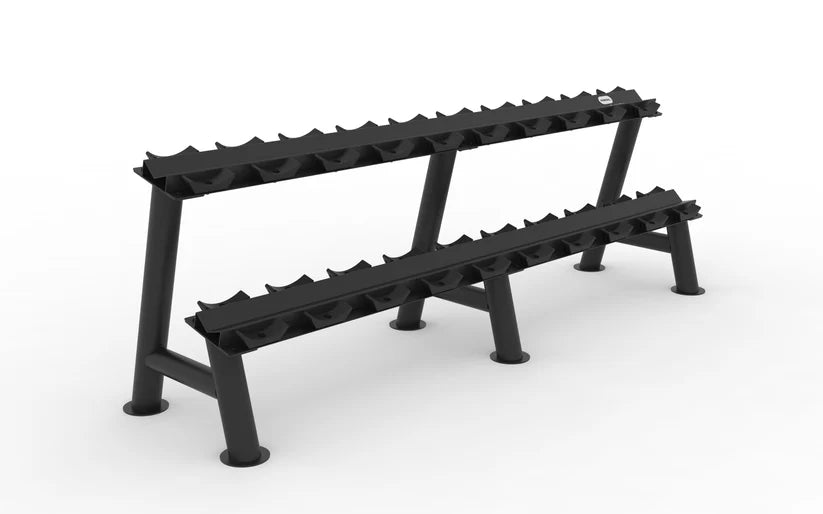 Primal Performance Series 10 Pair Dumbbell Rack with Saddles