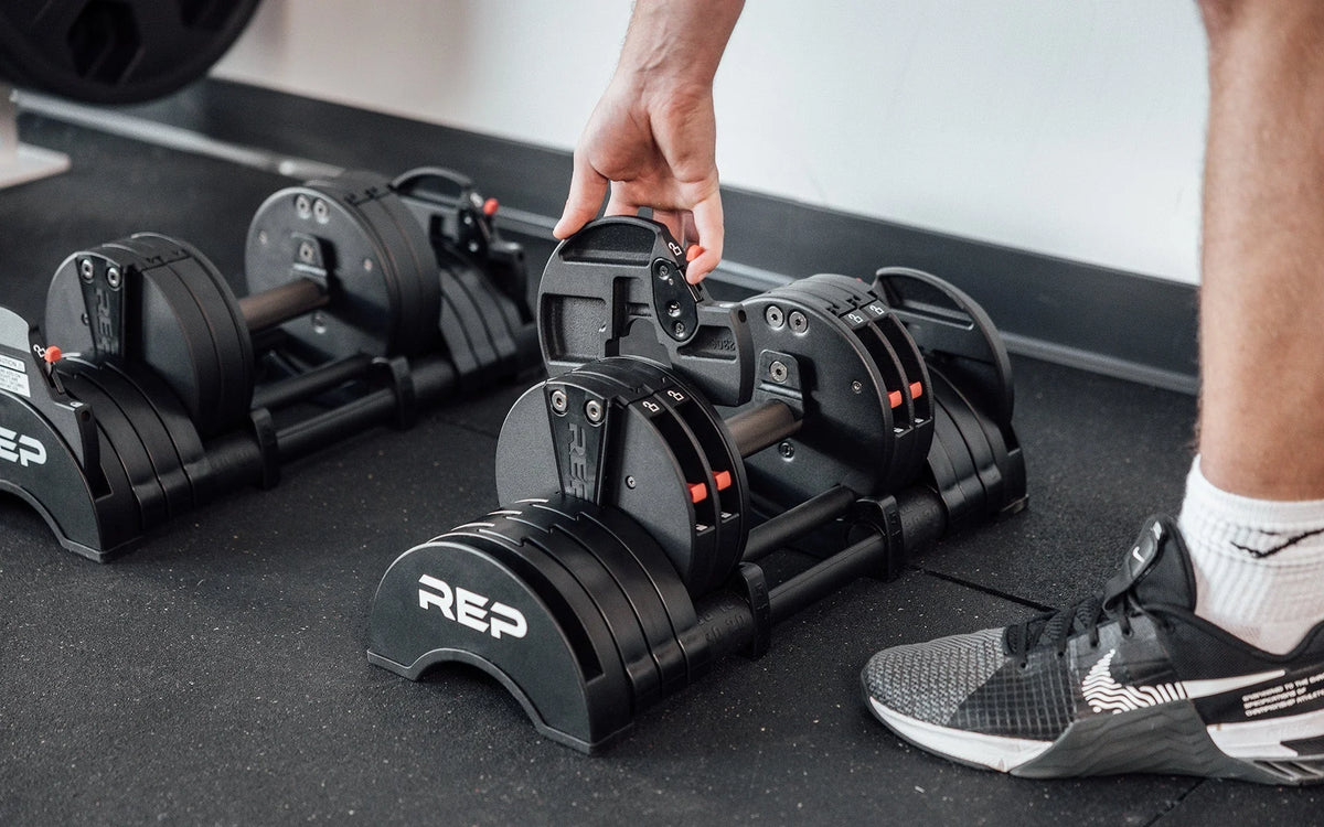 REP QuickDraw™  Adjustable Dumbbell (KG)