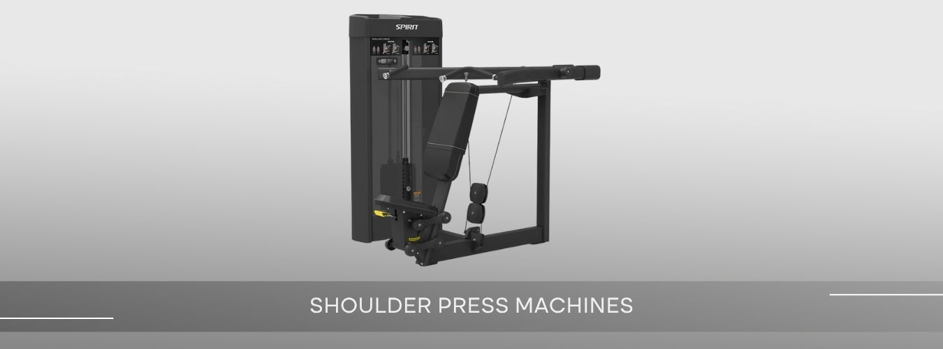 Shoulder Press Machine Banner