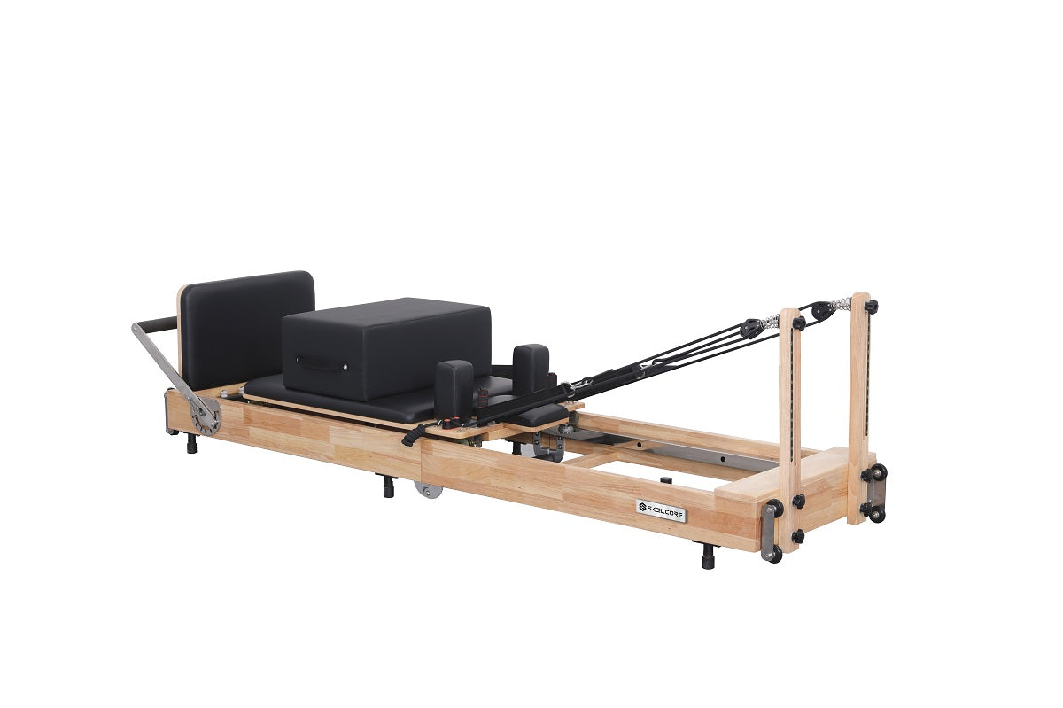 Skelcore Foldable Pilates Reformer - Oak