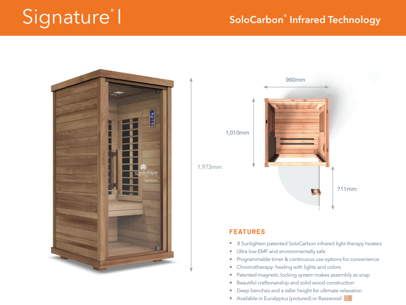 Sunlighten Signature Infrared Sauna