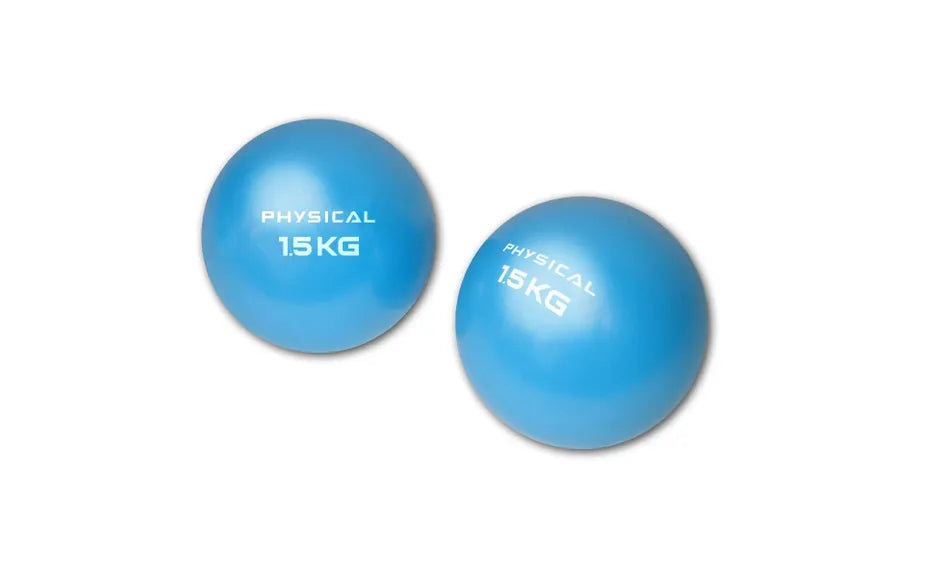 Physical Weighted Soft Pilates Balls
