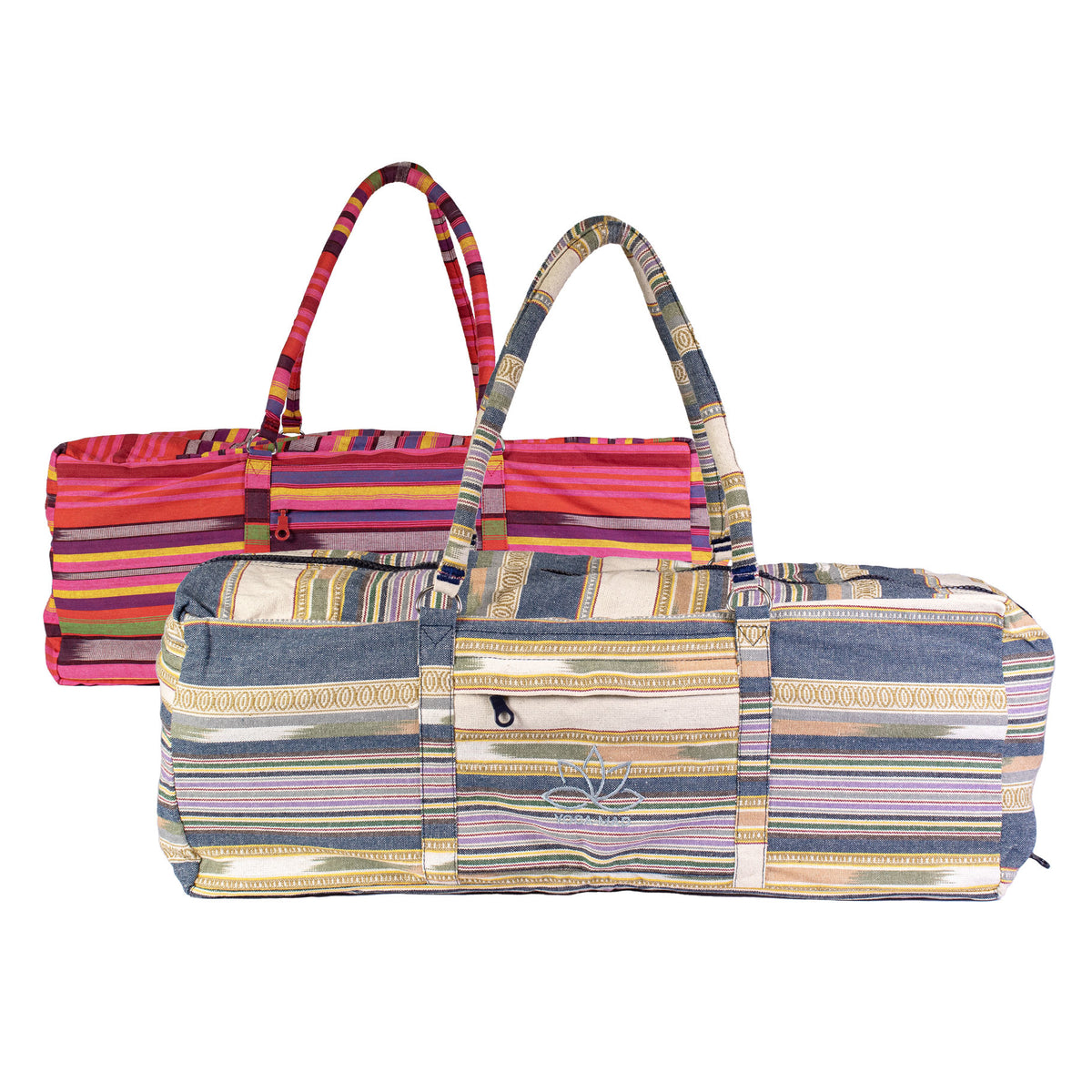 Fitness Mad Striped Powerloom Yoga Kit Bag