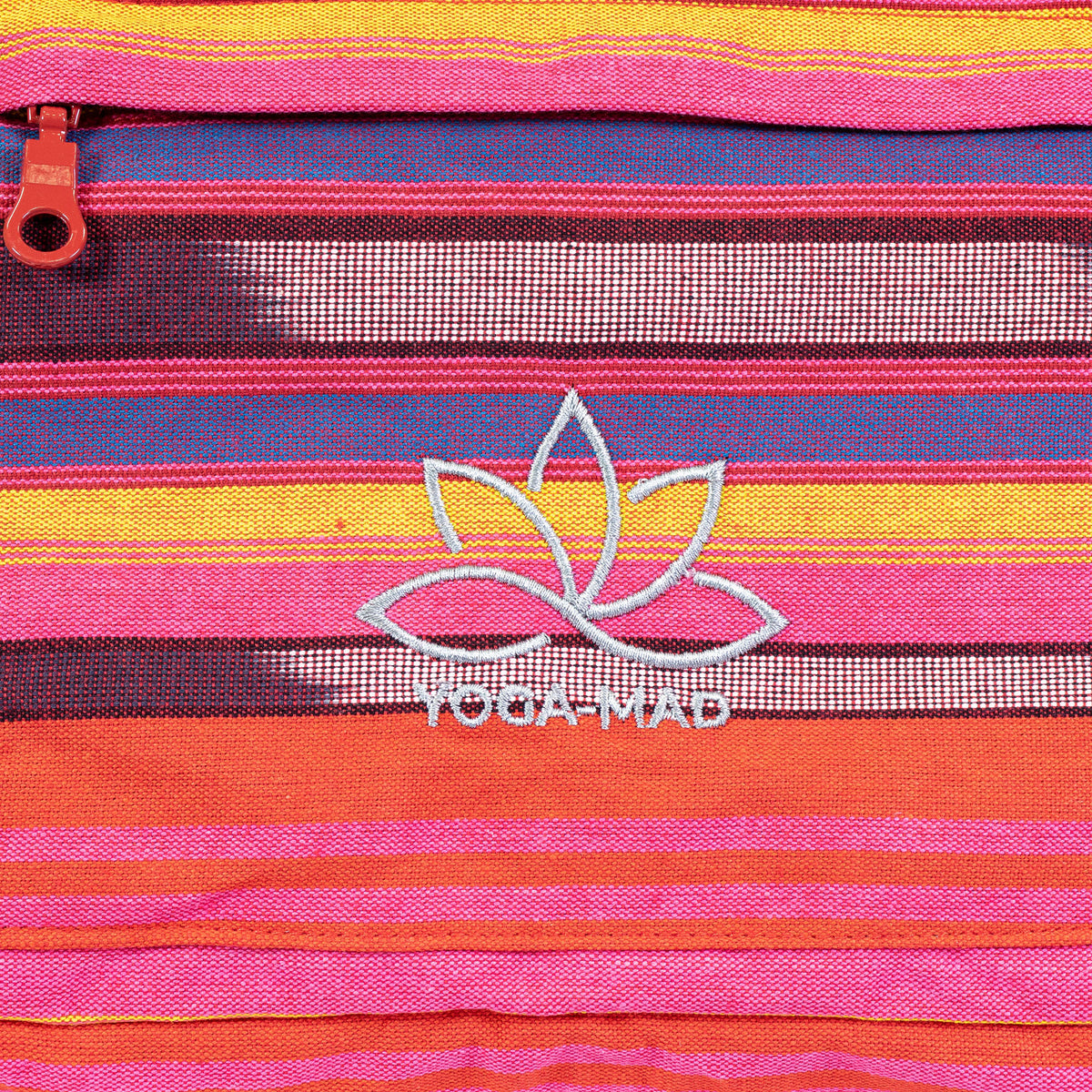 Fitness Mad Striped Powerloom Yoga Kit Bag