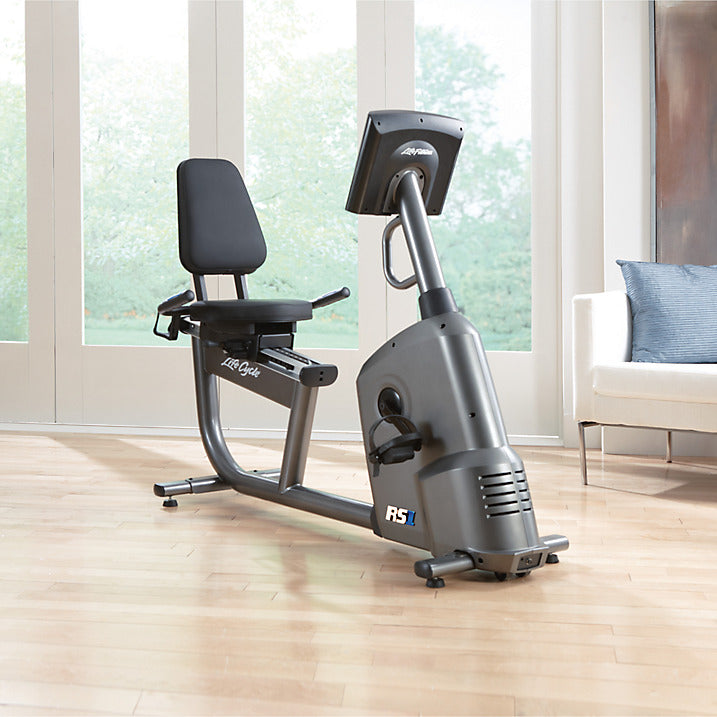 Life Fitness RS1 Exercise Bike with Go Console