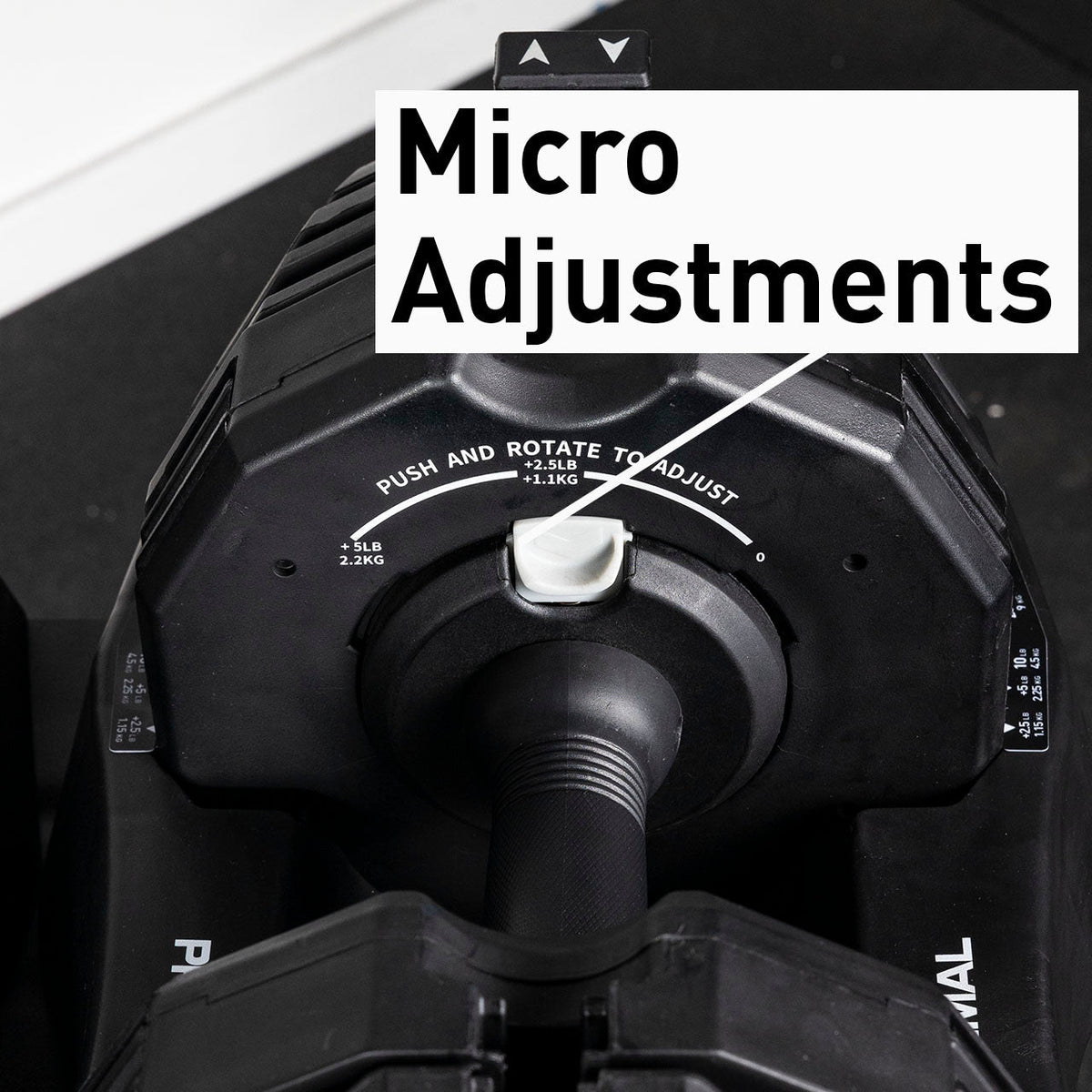 Primal Personal Series 4.5-25kg Adjustable Dumbbell