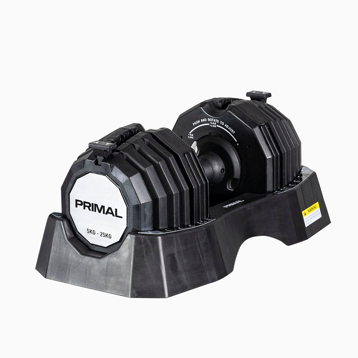 Primal Personal Series 4.5-25kg Adjustable Dumbbell
