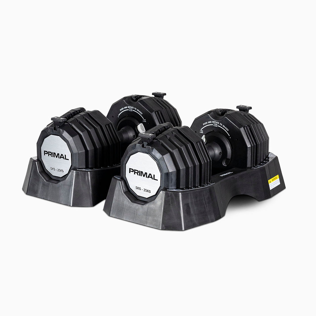 Primal Personal Series 4.5-25kg Adjustable Dumbbell
