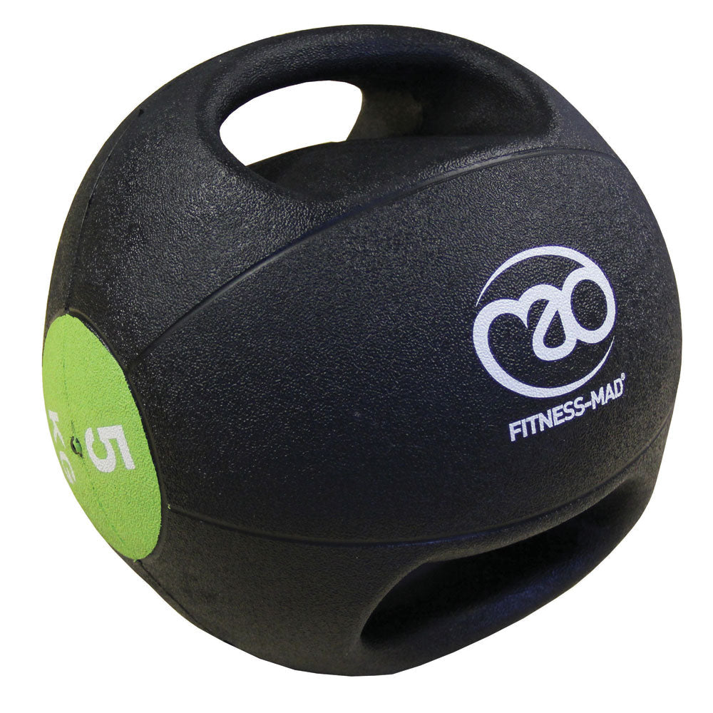 Fitness Mad Double Grip Medicine Ball