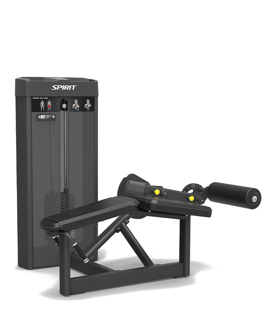 Spirit 43 Pin Select Prone Leg Curl Machine