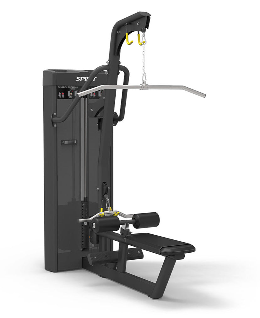 Spirit 43 Pin Select Pulldown / Seated Row Machine