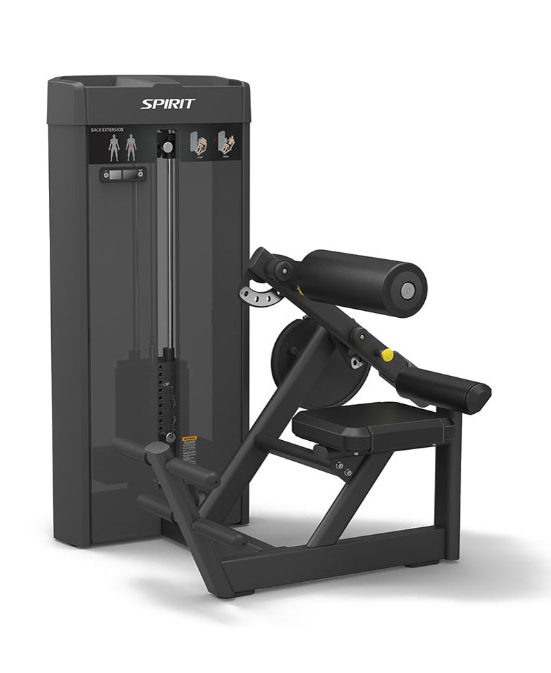 Spirit 43 Pin Select Back Extension Machine  