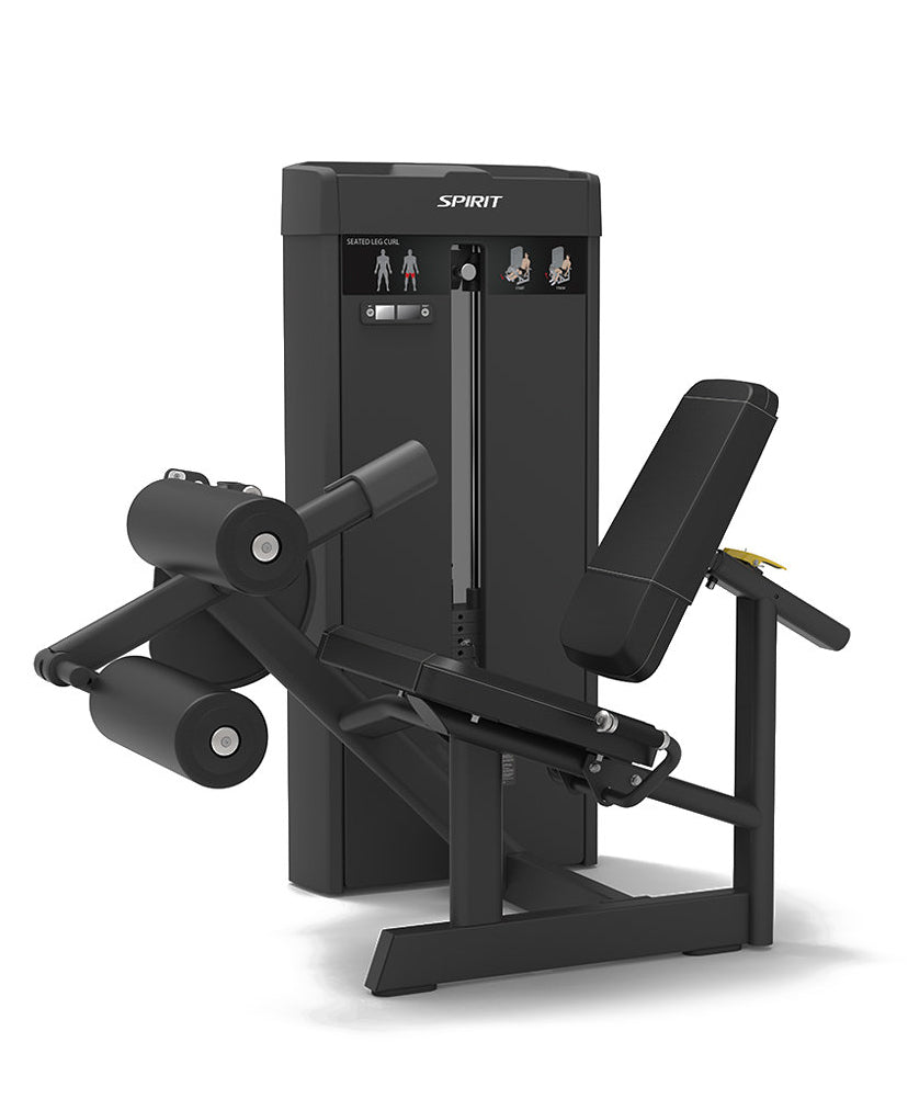 Spirit 43 Pin Select Seated Leg Curl Machine