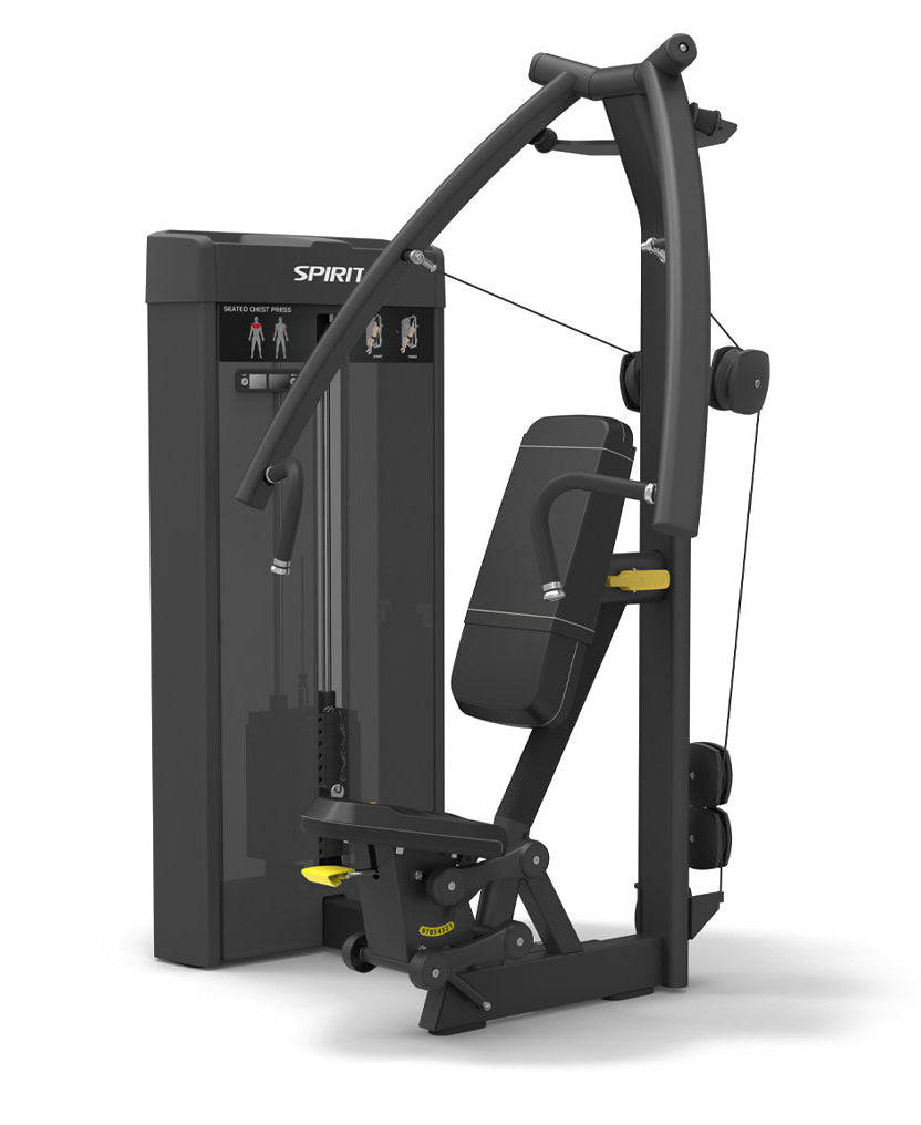 Spirit 43 Pin Select Seated Chest Press Machine  