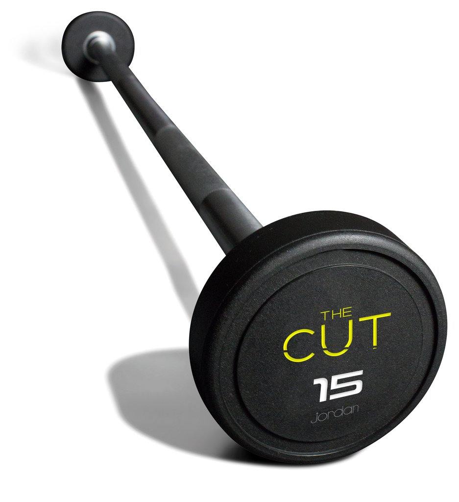 Jordan Custom Branded Urethane Barbell Set (Straight or Curl Bars)