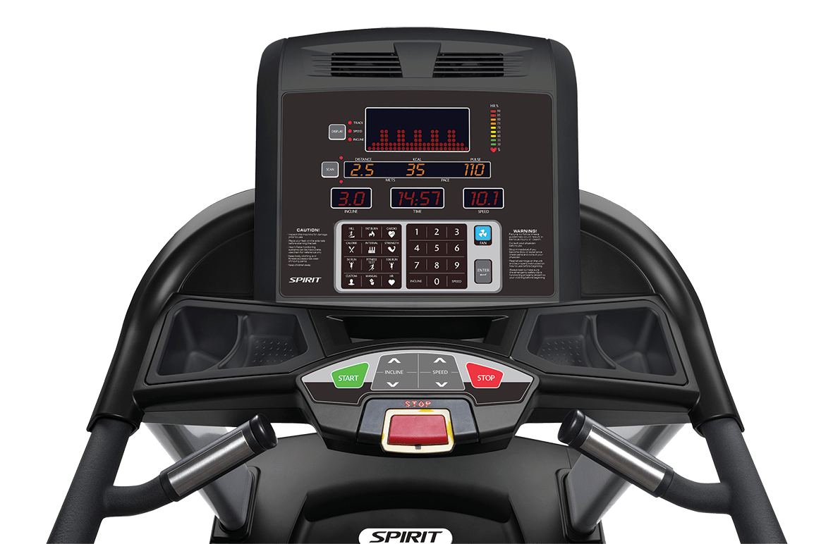 Spirit Fitness CT850 Treadmill (Black)