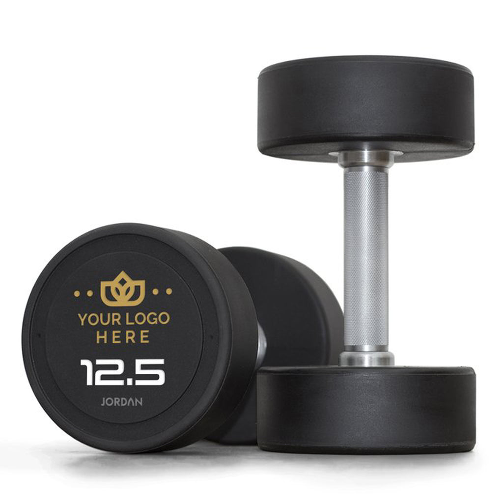 Jordan Custom Branded Urethane Dumbbells