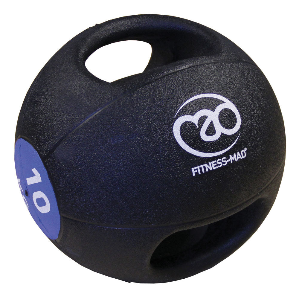 Fitness Mad Double Grip Medicine Ball