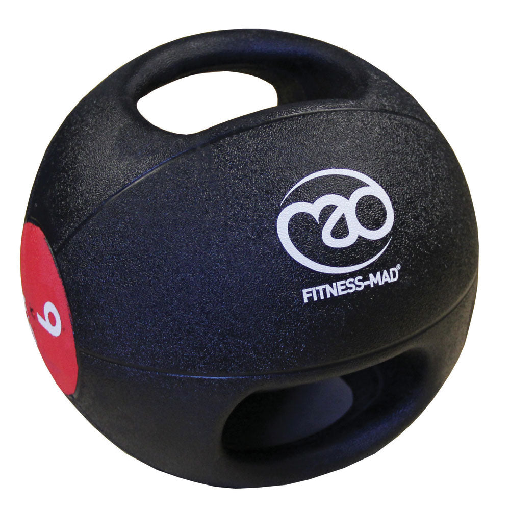 Fitness Mad Double Grip Medicine Ball