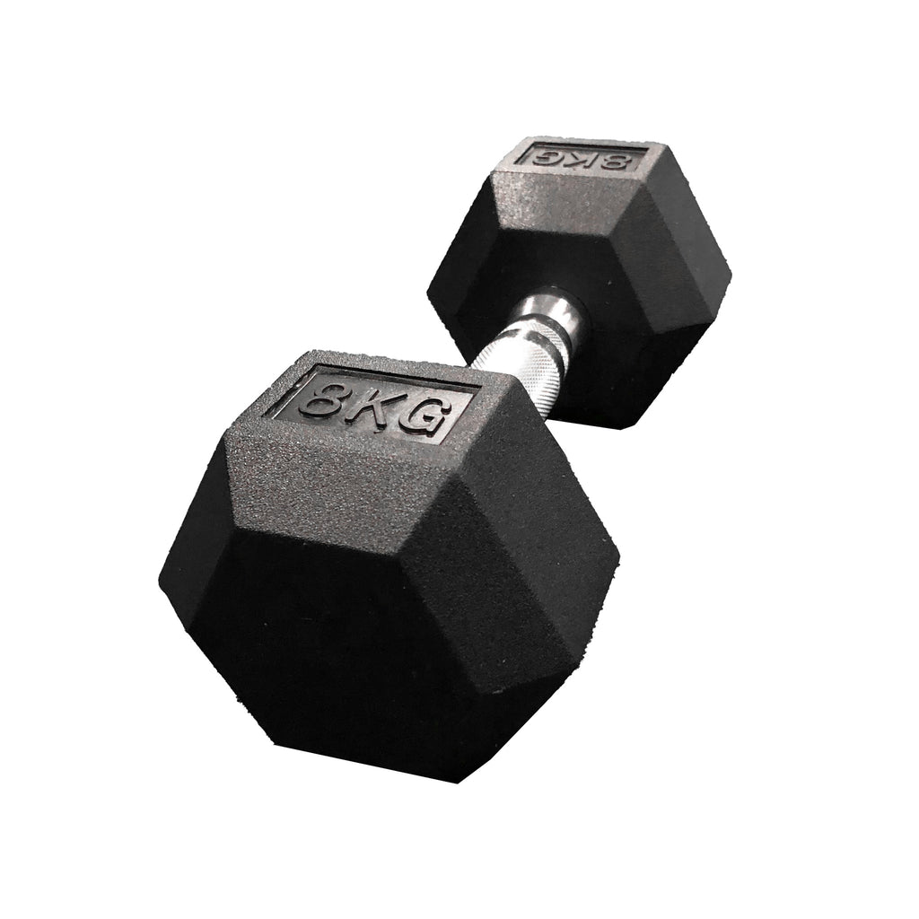 Jordan Lifting Club Rubber Hex Dumbbell