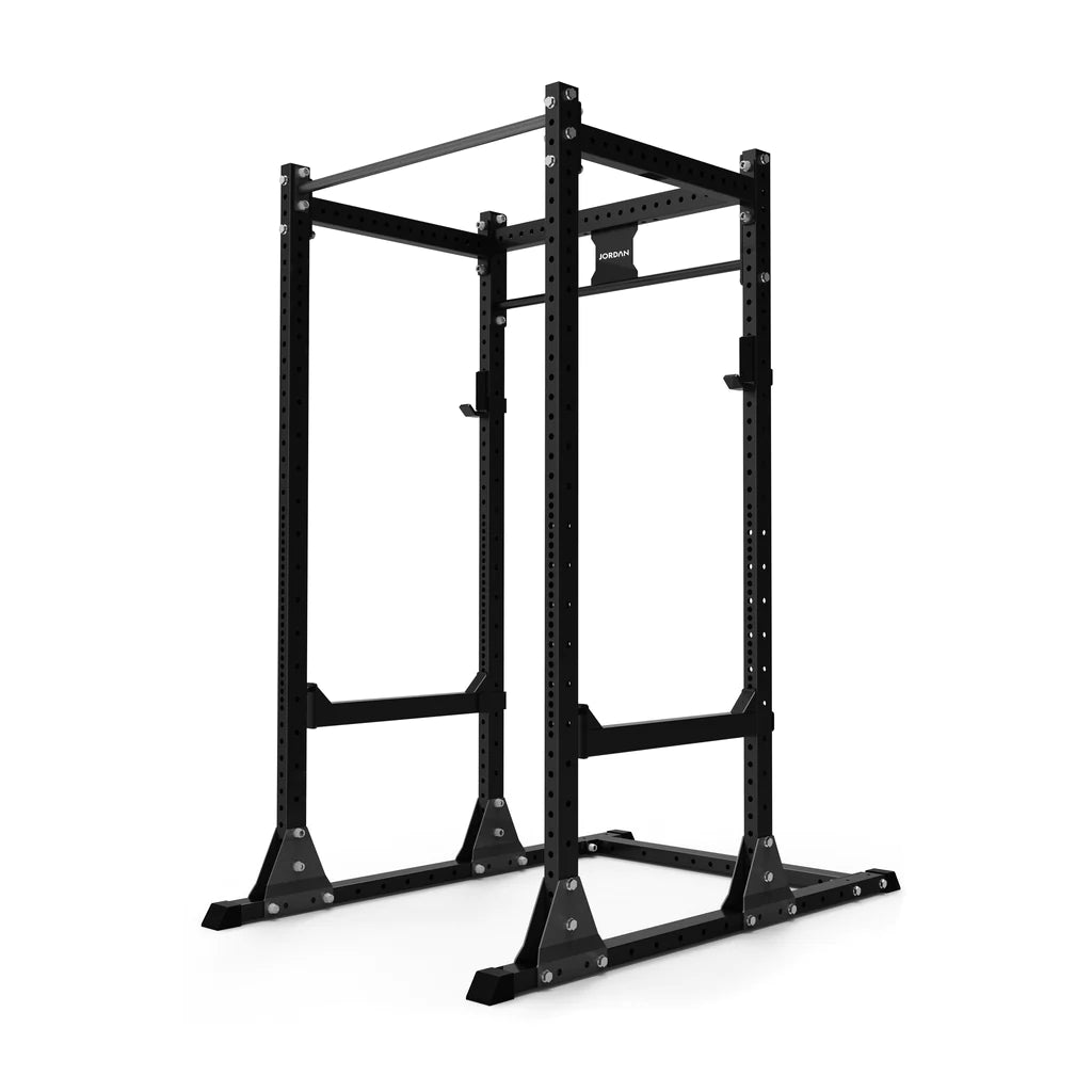 Power Rack + Safety Bar & J Hooks, HELIX by JORDAN