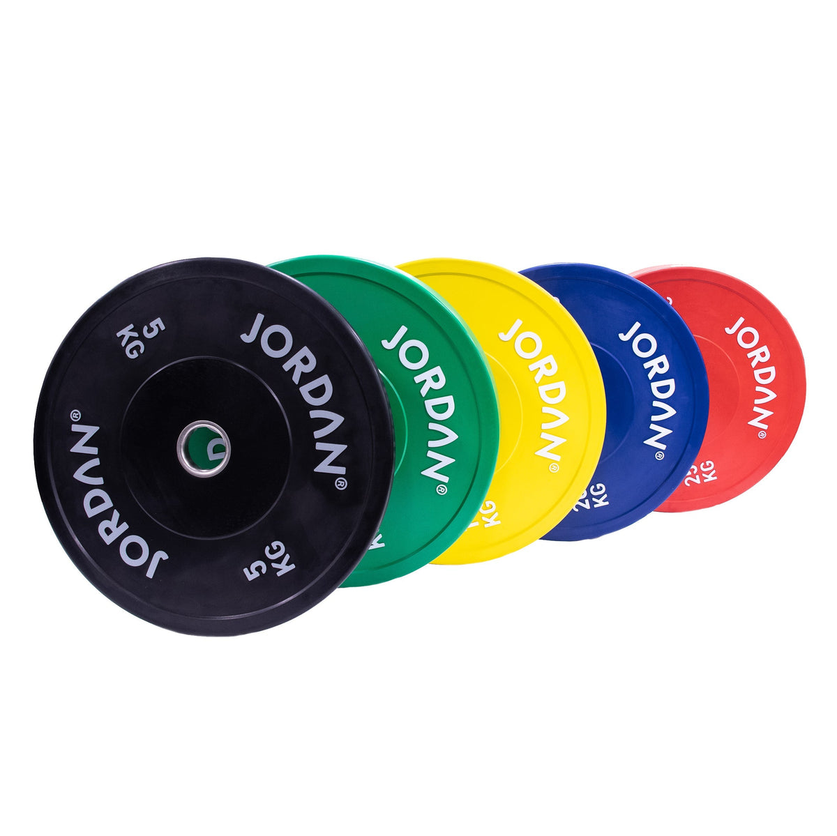 Jordan HG Coloured Rubber Bumper Plates