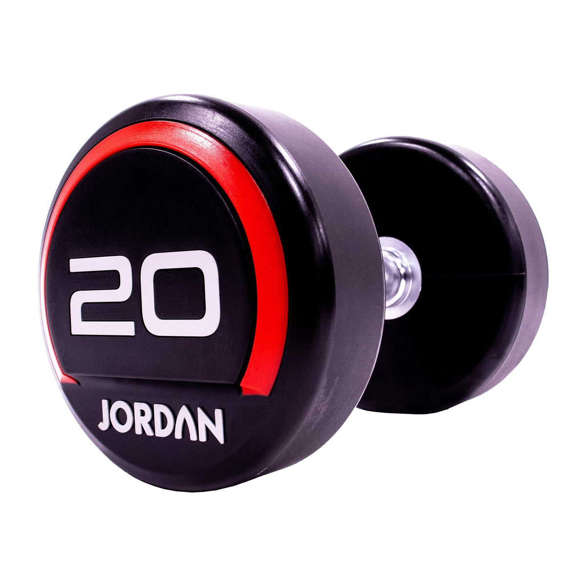 Jordan Premium Urethane Dumbbells - Pairs - Red