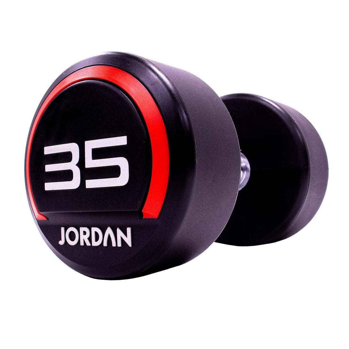 Jordan Premium Urethane Dumbbells - Pairs - Red