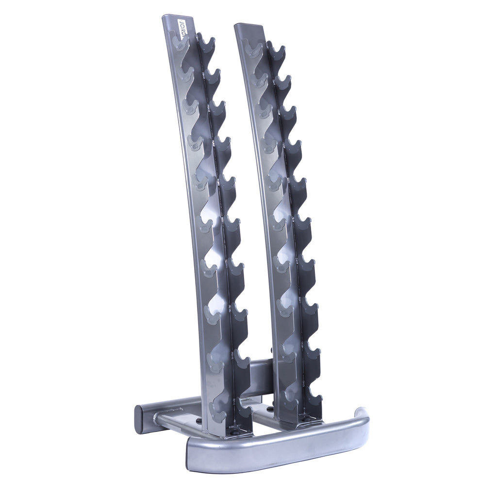 Jordan Classic Rubber Grey Dumbbell set 2-20kg with Rack