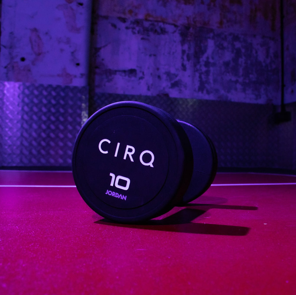 Jordan Custom Branded Urethane Dumbbells