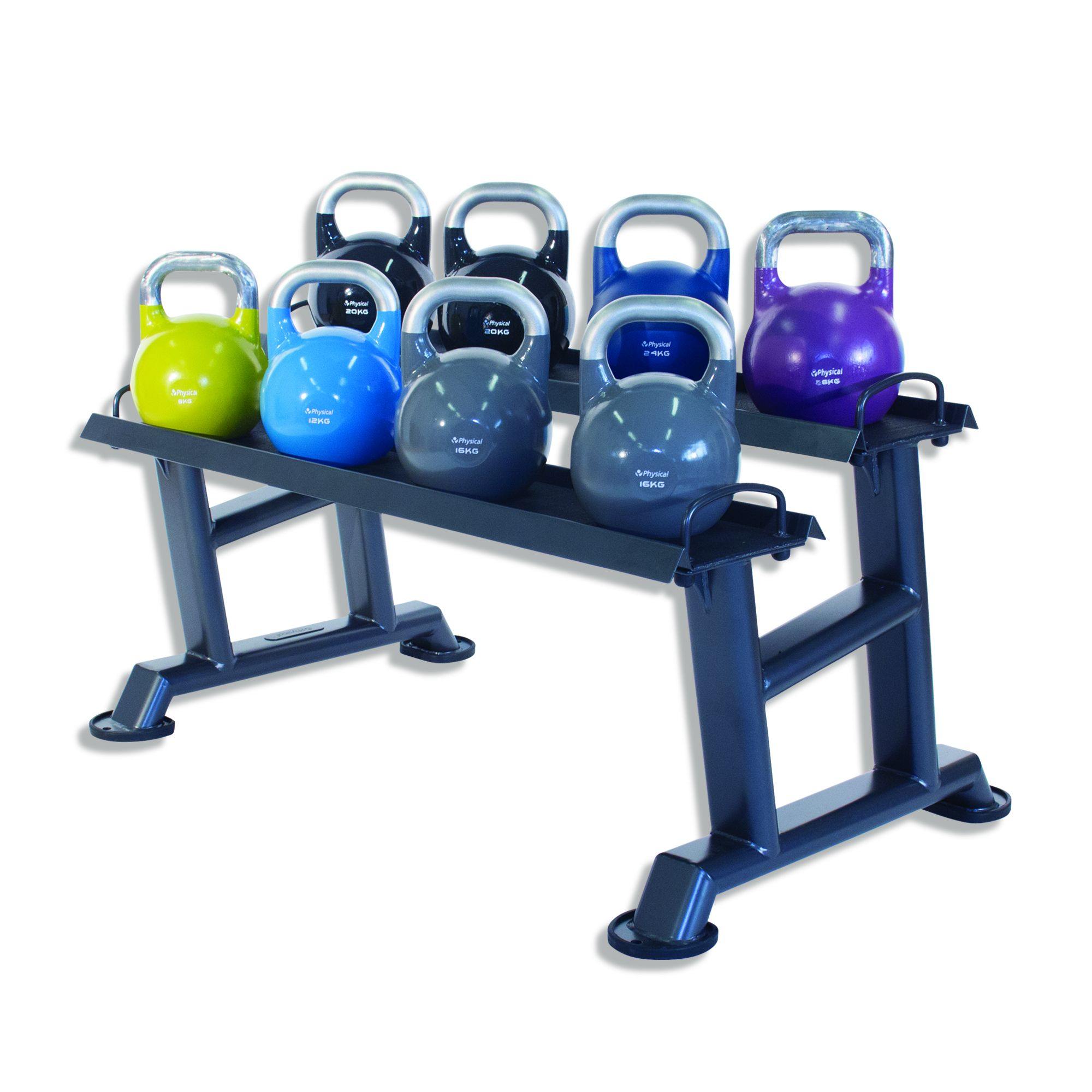 Physical Company Kettlebell Storage Rack - Holds up to 12 Kettlebells