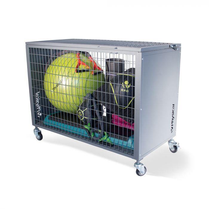 Physical Company Wheeled Storage Cage