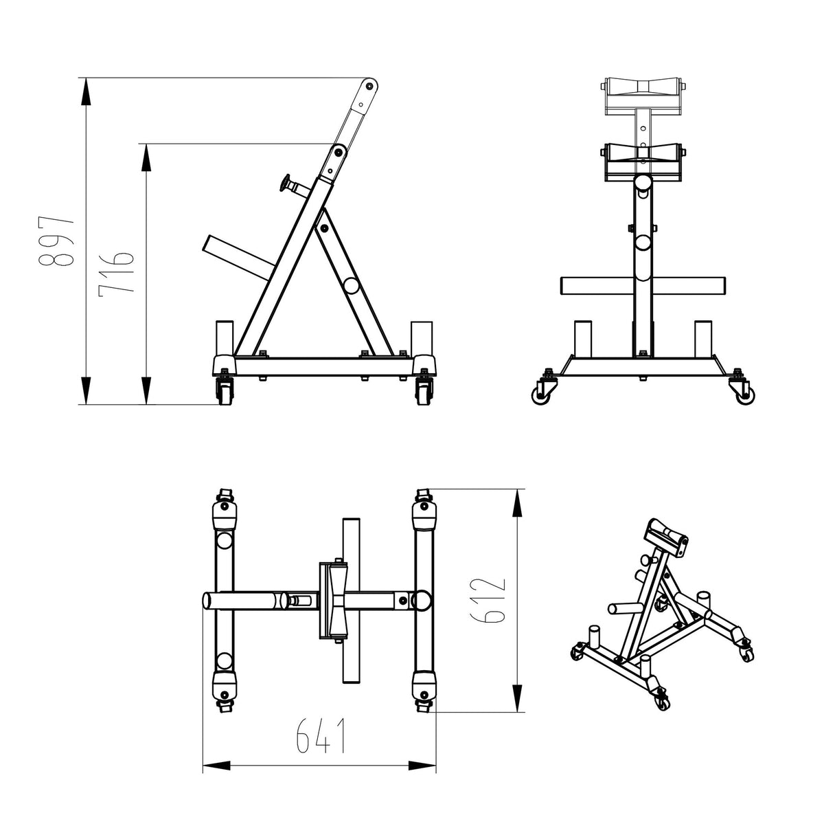 Primal Pro Series Landmine Stand
