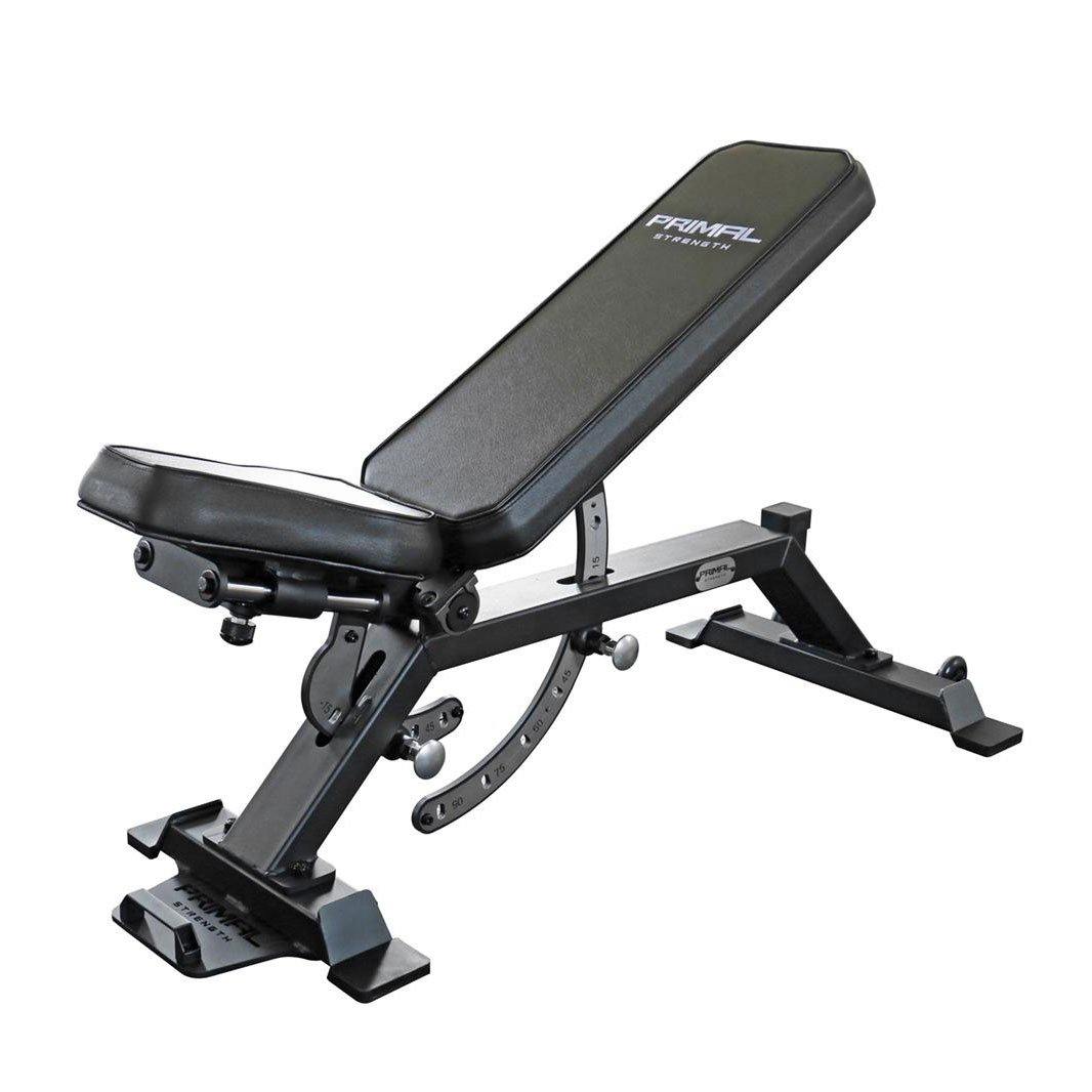 Primal Strength Monster Series Adjustable Bench - Matte Black