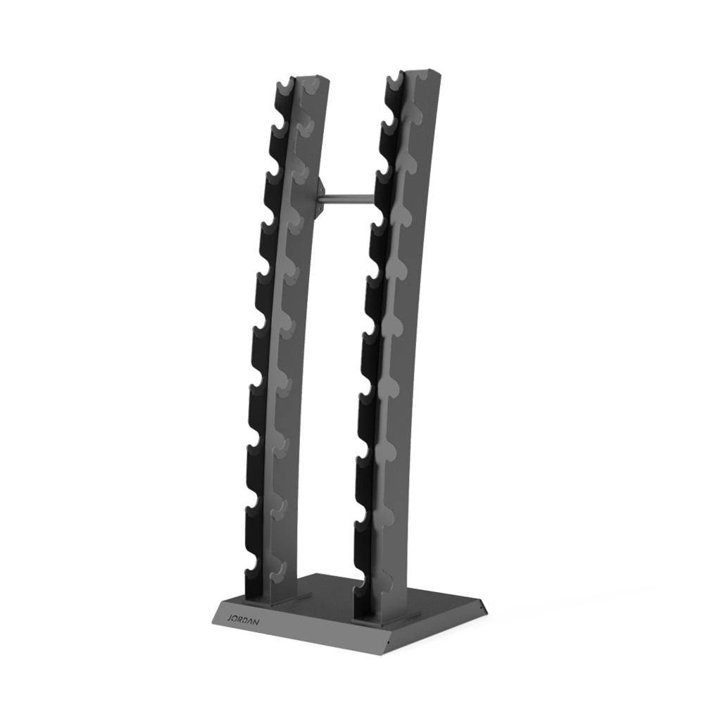 Jordan Chrome Dumbbell set 1-10kg with Rack