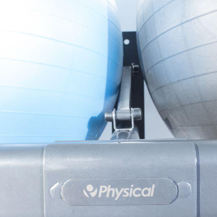 Physical Company 4 Stability Ball Wall Rack (Empty)