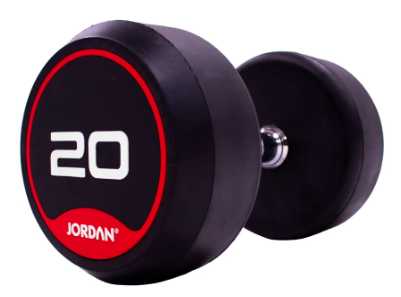 Jordan Classic Rubber Dumbbell set 2-20kg  