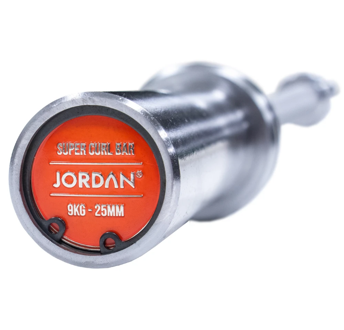 Jordan Olympic Steel Series Super Curl Bar (with Bearings)