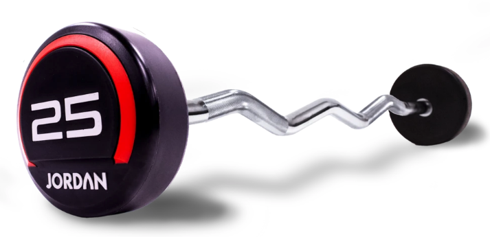 Jordan Premium Urethane Barbell (Curl Bar)