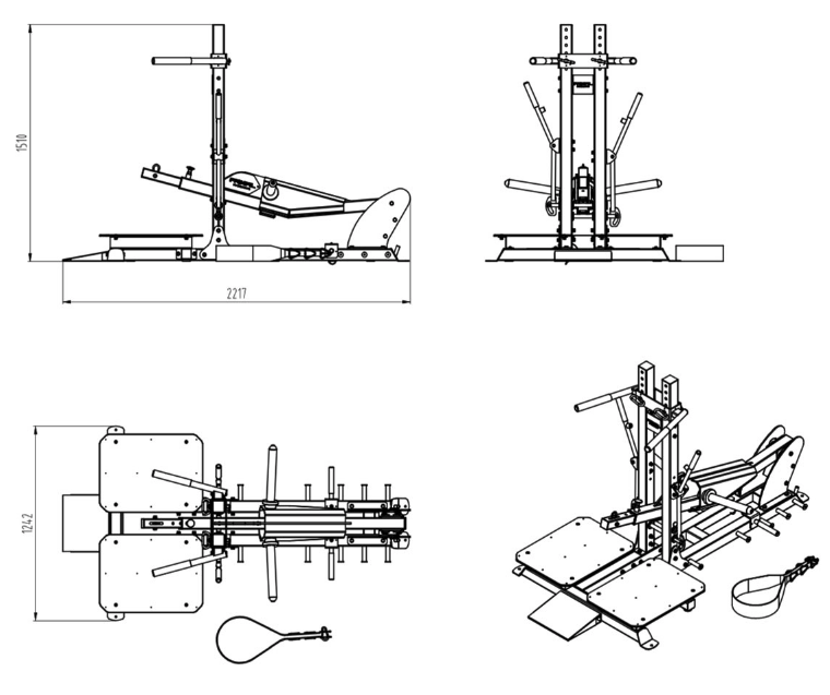 Primal Performance Series Belt Squat Machine