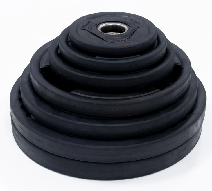 Jordan 140kg Classic Rubber Olympic Disc and Bar Set