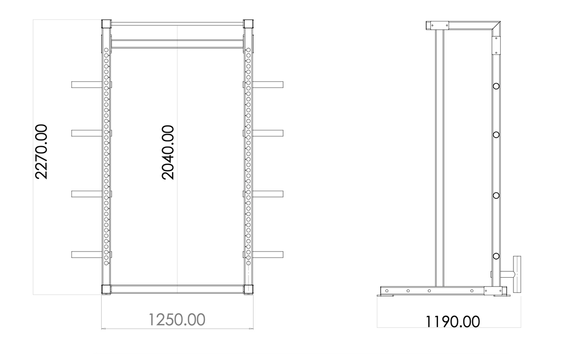 Watson Animal Half Rack