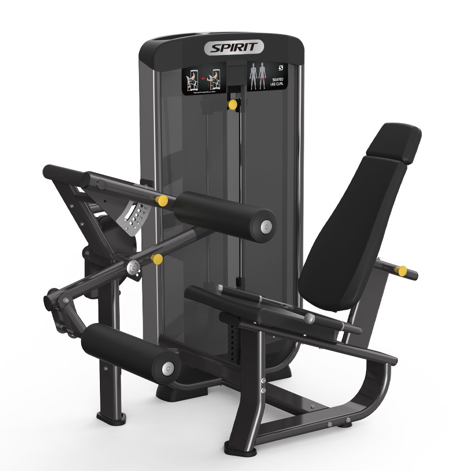 Spirit 35 Pin Select Seated Leg Curl Machine  