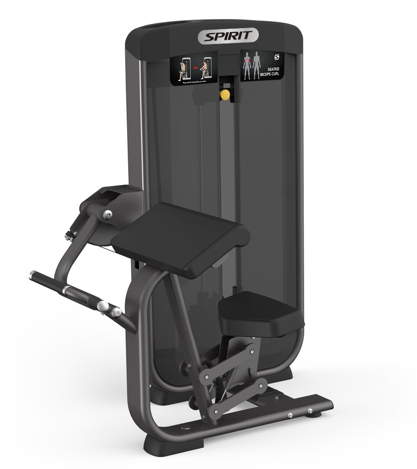 Spirit 35 Pin Select  Seated Bicep Curl Machine