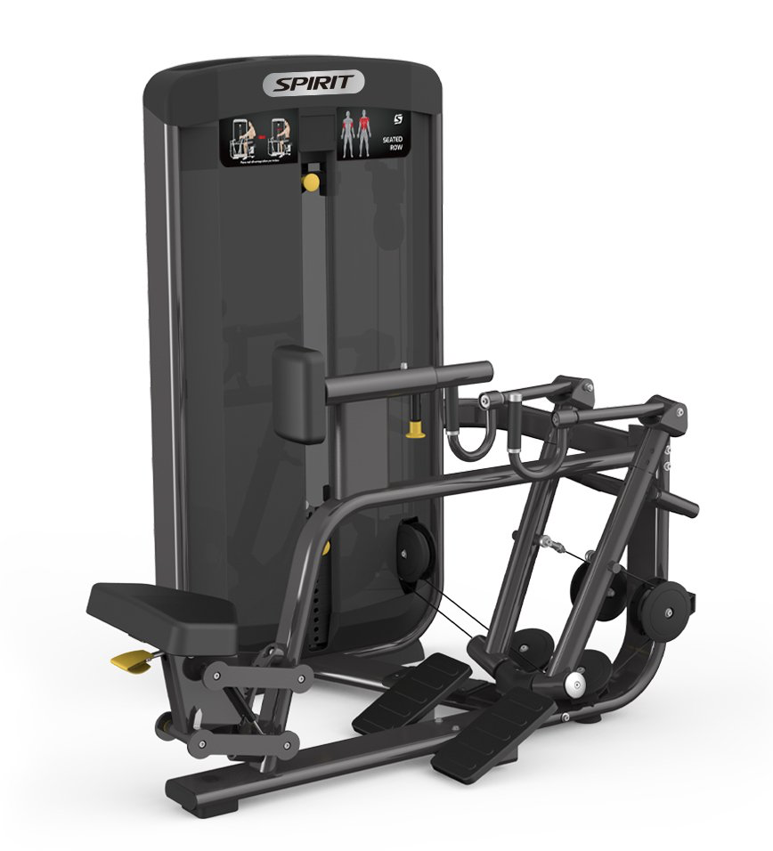 Spirit 35 Pin Select  Seated Row Machine