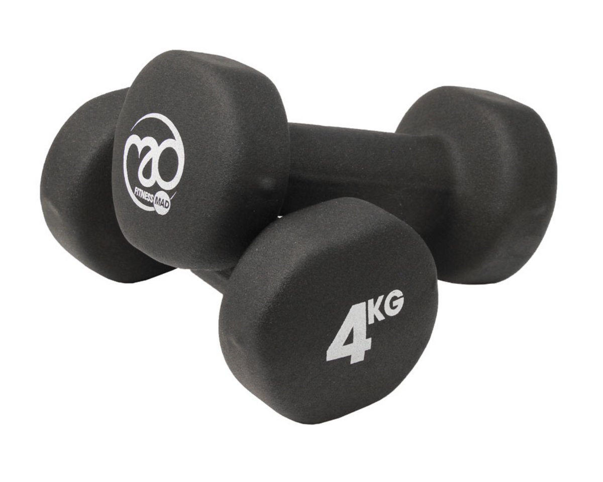 Fitness Mad Neo Studio Dumbbells - Black