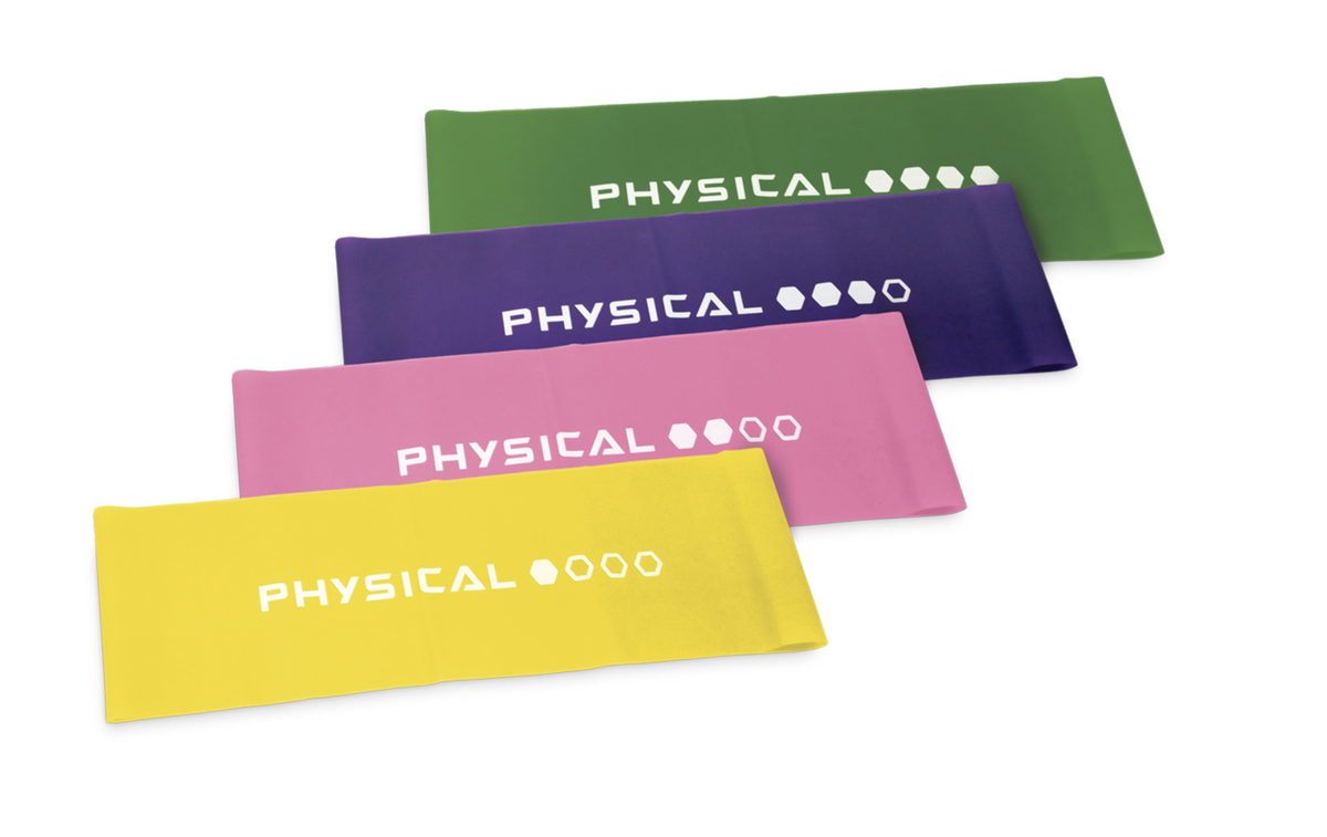 Physical Company Supaflex X-Band Length - 4 Pack (1 of each resistance)