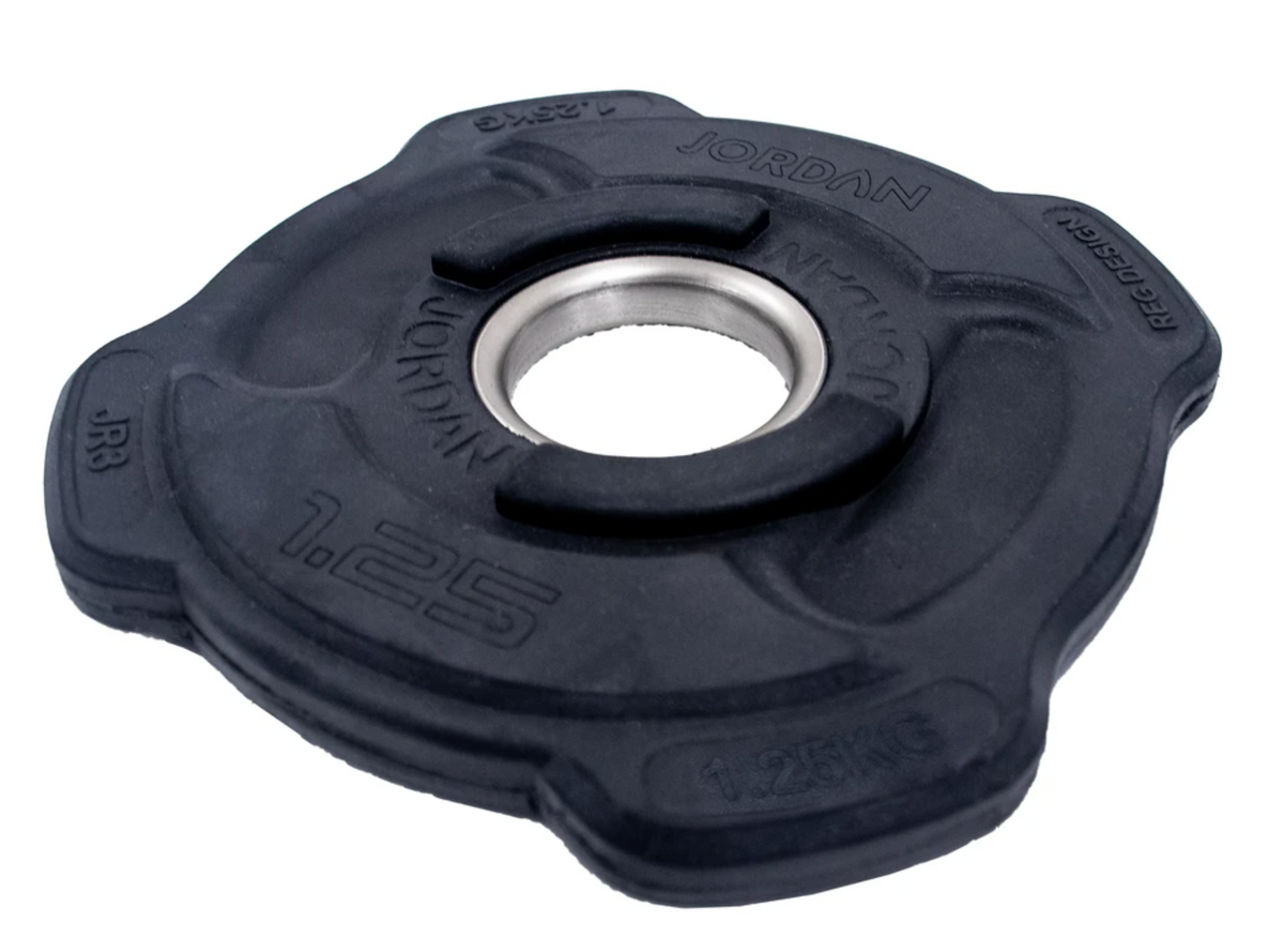 Jordan V2 Individual Ignite Premium Rubber Olympic Discs - 1.25kg